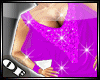 Purple Sexy Mini Dress