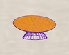 Prp n orange round chair