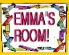 EMMA'S ROOM SIGN