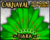 !T Carnaval Green Tiara