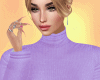 Basic Lavender  Sweater