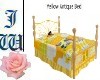 JW Yellow Antique Bed