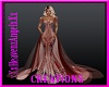 Dazzling Burgundy Gown