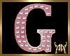 Marquee Letter G Pink