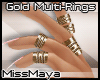 [M] Trinity Gold Rings