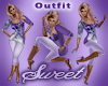 Lilac Bloom Capri Outfit