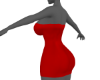𝓚 | Tube Dress Red