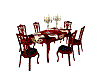 {F}MAHOGANY DINNING TABL