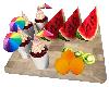 Fruit & Ice Cream Treats