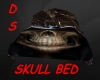Skull cuddle bed