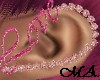 *Rose-Gold LOVE Earrings