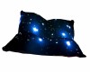 Outer Space Pillow blue