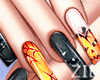 Halloween Web Nails