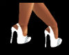 white sexy heels