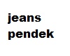 jeans turki