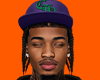 Purple Ch hat
