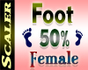 Foot Resizer 50%