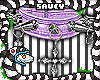 Gothic Choker Lilac