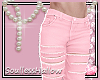 Shredded Jeans Pink V2
