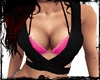 black open top bra