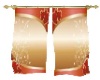 Red/Gold Curtains