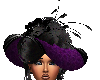 Victorian Purple Hat