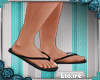 ♥ Black Flip-flops