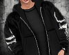black hoodie