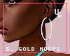 S. Gold  Hoops *UG