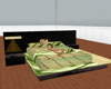 PG MODERN BED W/RTIC POS