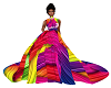 RAINBOW WEDDING GOWN