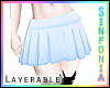 Layerable Blue Skirt (M)