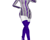 Purple Stripped Outfit