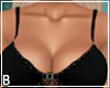 Black Net Belt Top