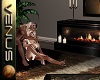 ~V~Love Fire place B/G