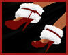! Holiday Red Fur Heels