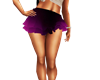 Dark Purple Mini Skirt