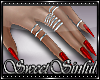 Ss✘Red- Nails+Rings