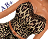 AB+ Leopard Silk PJs
