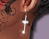 Cross Earrings /Drivable