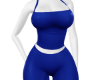 sexy blue two piece
