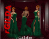 rG♥ Long Dresses Green