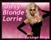 Dirty blonde lorrie