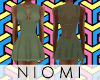 N! Green Sheer Dress