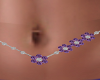 Lavender Belly Chain