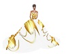 gold wedding / ballgown