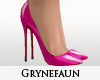 Loub pink patent heels