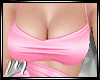 *M* Glossy Dress Pink
