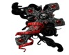 Dark angel cross/red
