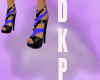 elektric blue heels